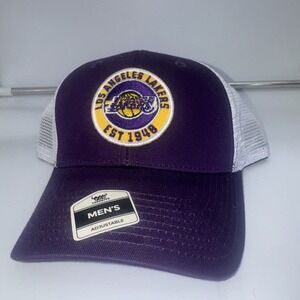 Fan Favorite LOS ANGELES LAKERS‎ Cap NEW NBA Basketball Snapback Mesh Trucker